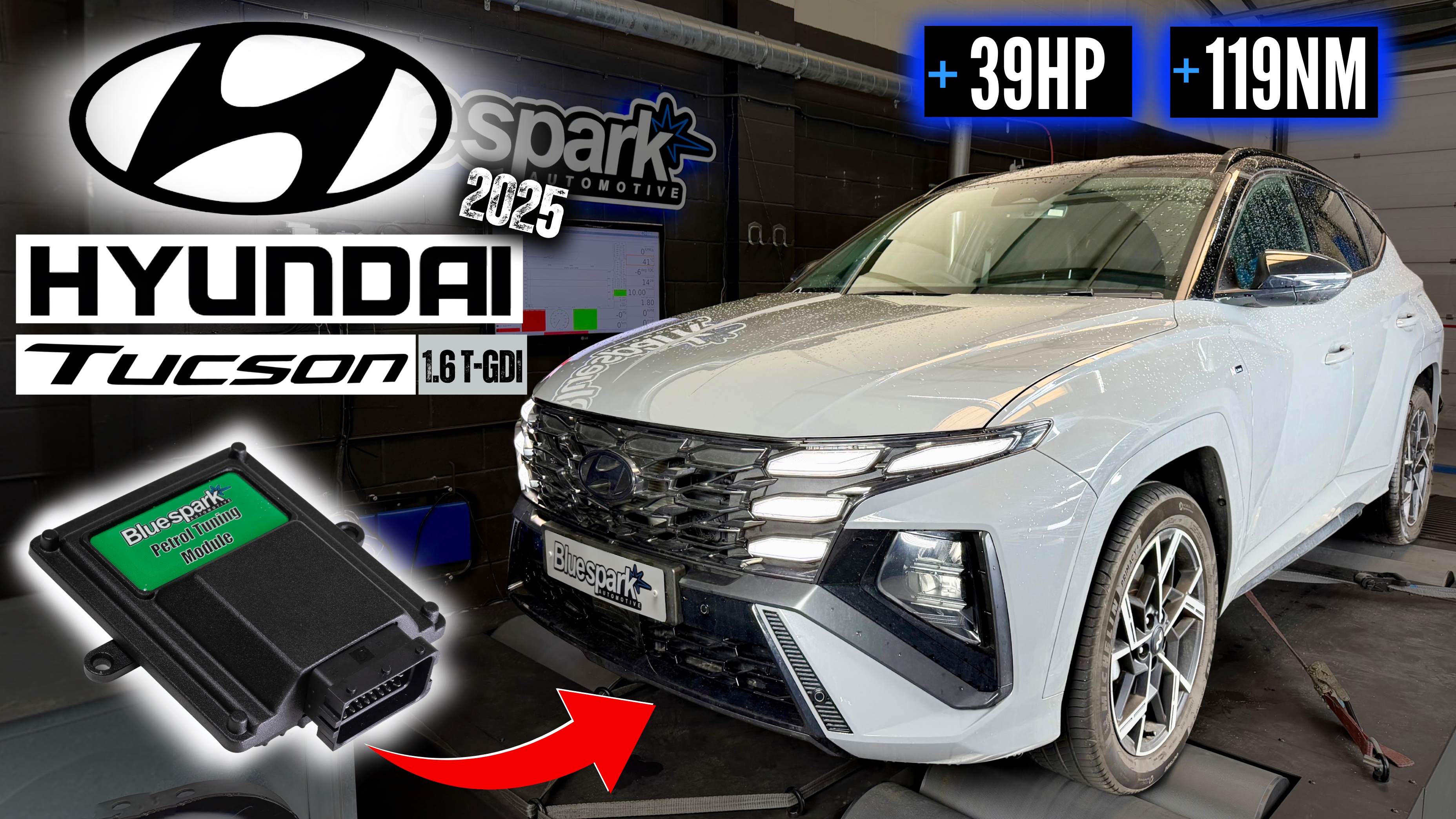 2025 Hyundai Tucson - 1.6 T-GDI Performance Tuning with Chip Tuning Box