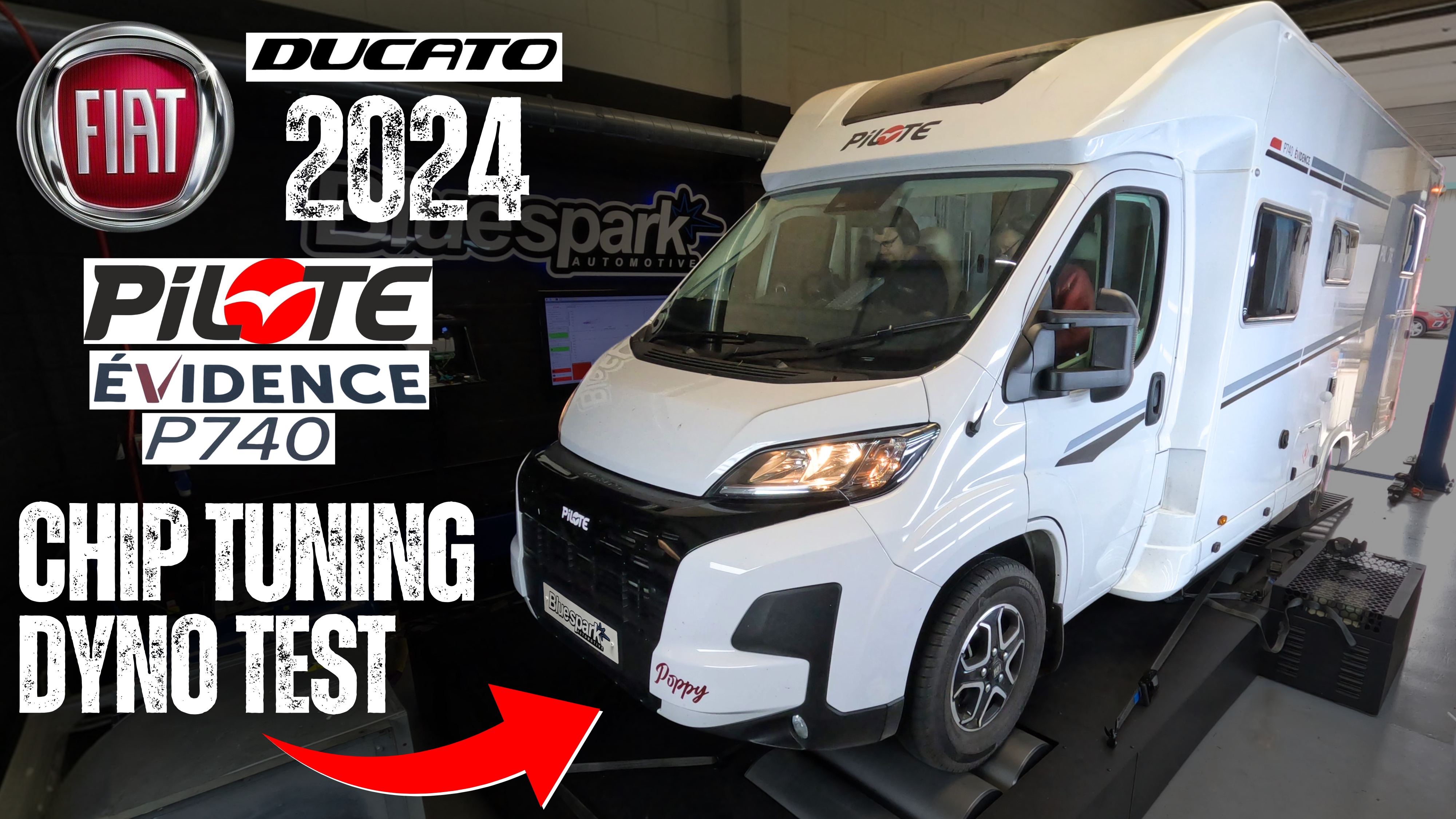 2024 Fiat Ducato 2.2 Multijet (Pilote Evidence P740) Dyno Test - 140hp Performance Tuning