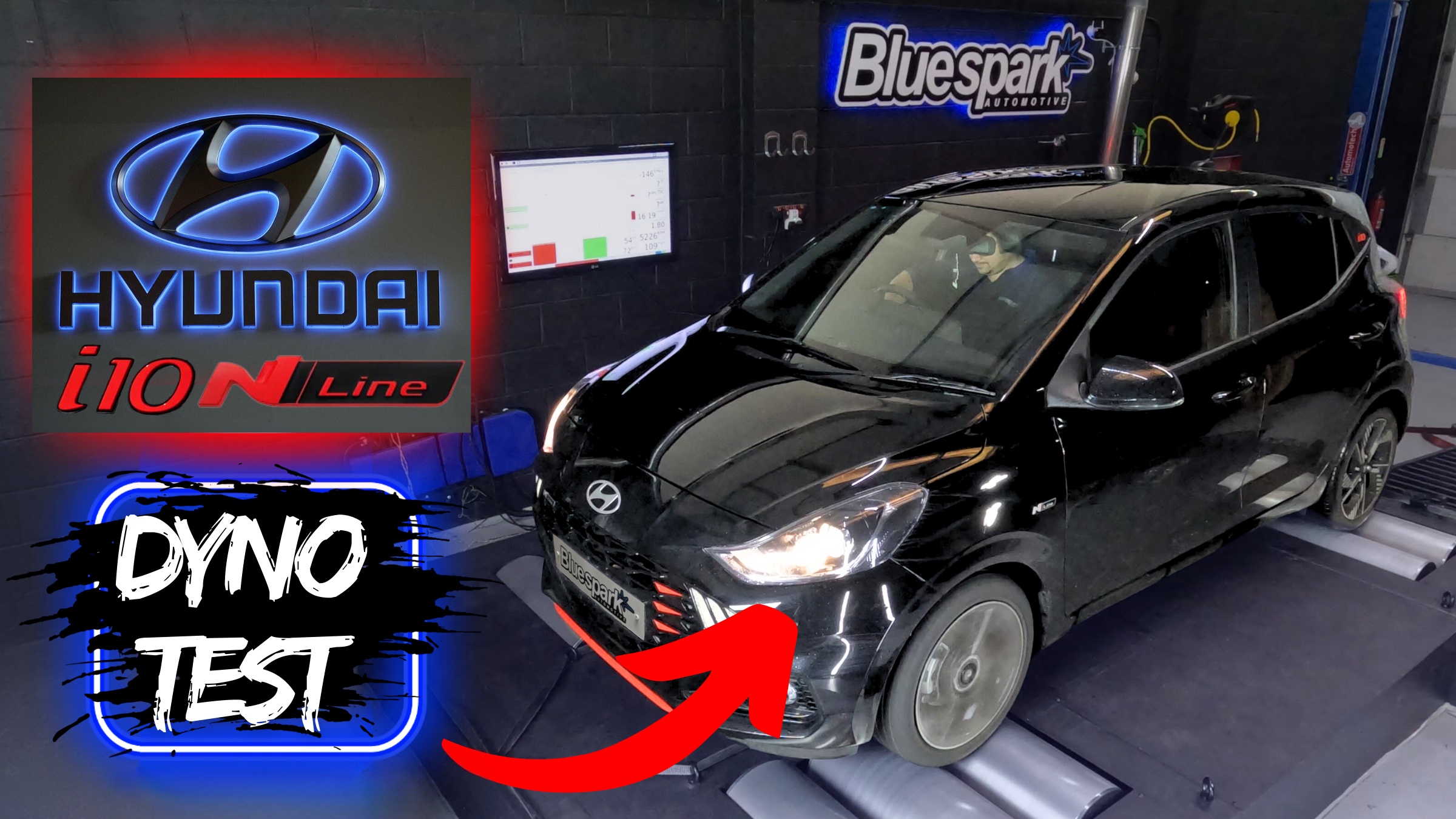 Hyundai i10 1.0 T-GDi N Line Dyno Test - 100hp Performance Tuning