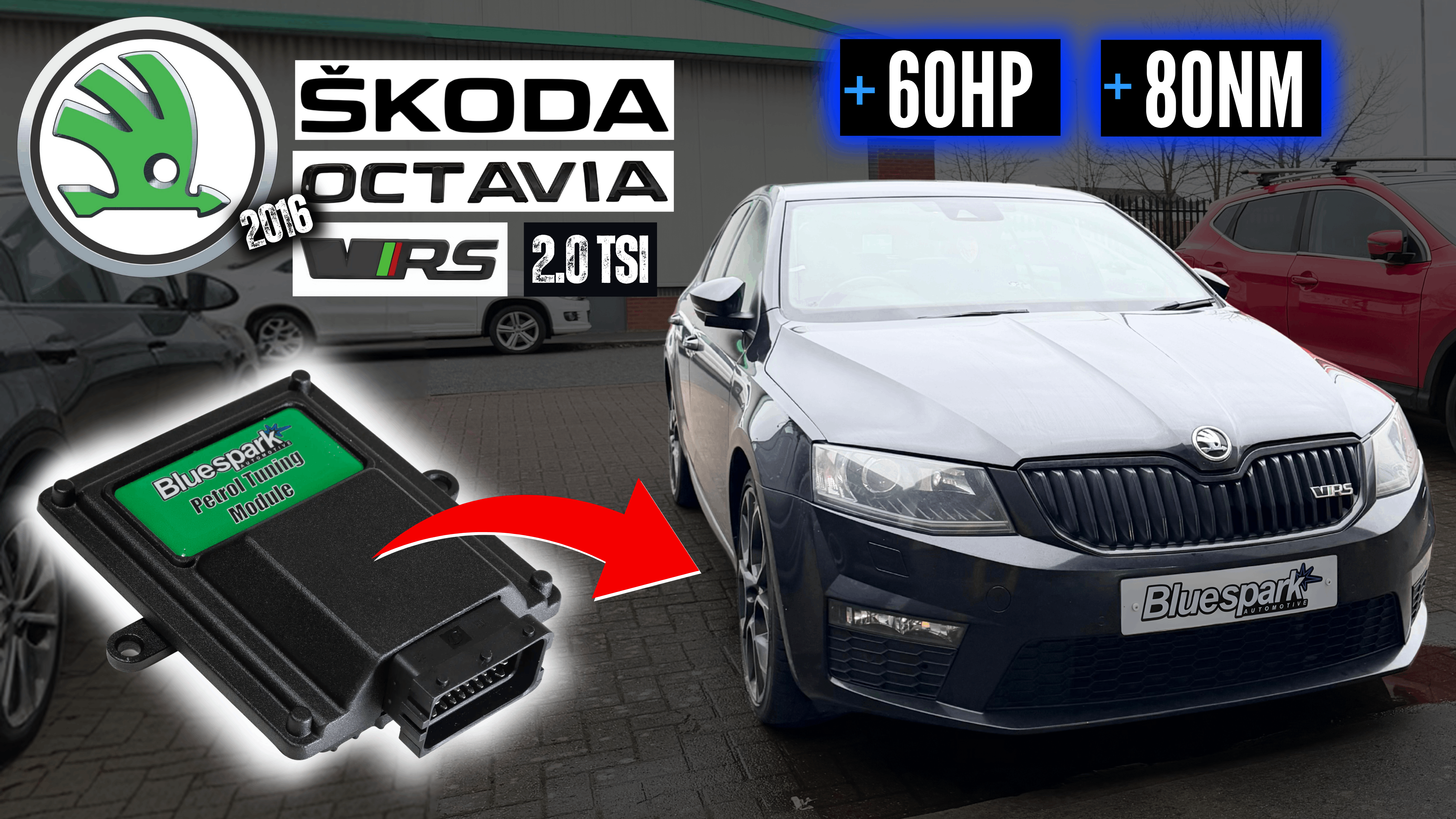 2016 Skoda Octavia VRS - 2.0 TSI Performance Tuning with Chip Tuning Box