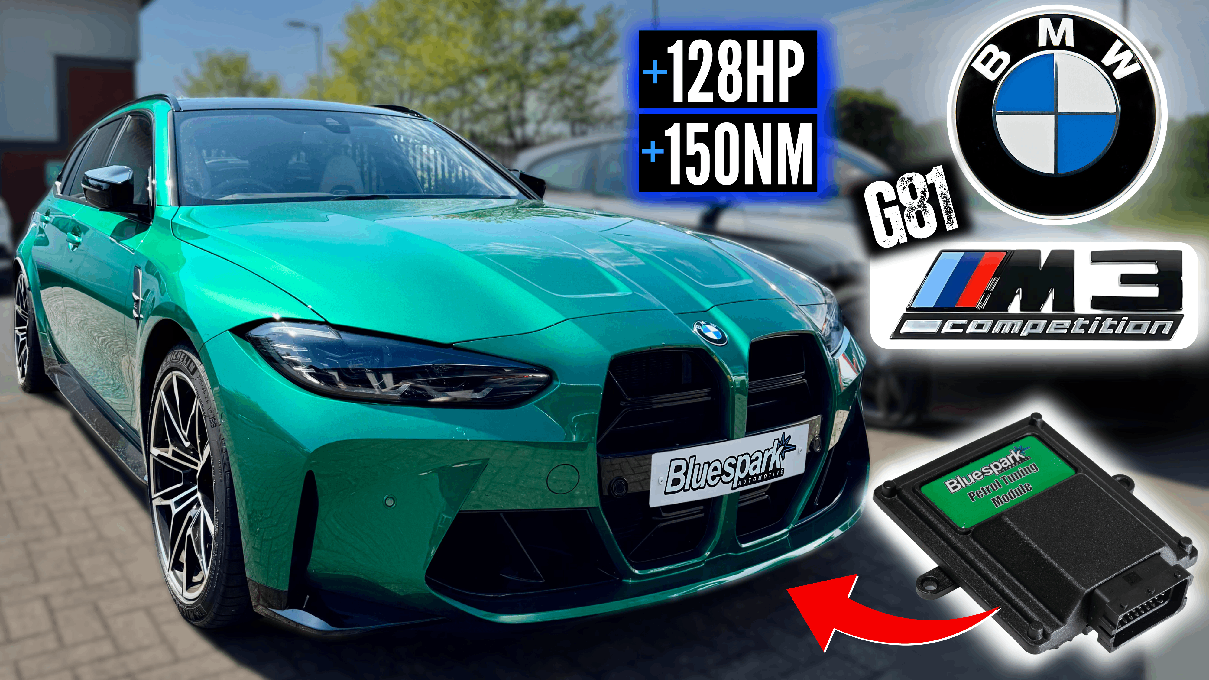 BMW G81 M3 Competition Touring 2024 - S58 Performance Tuning with Chip Tuning Box
