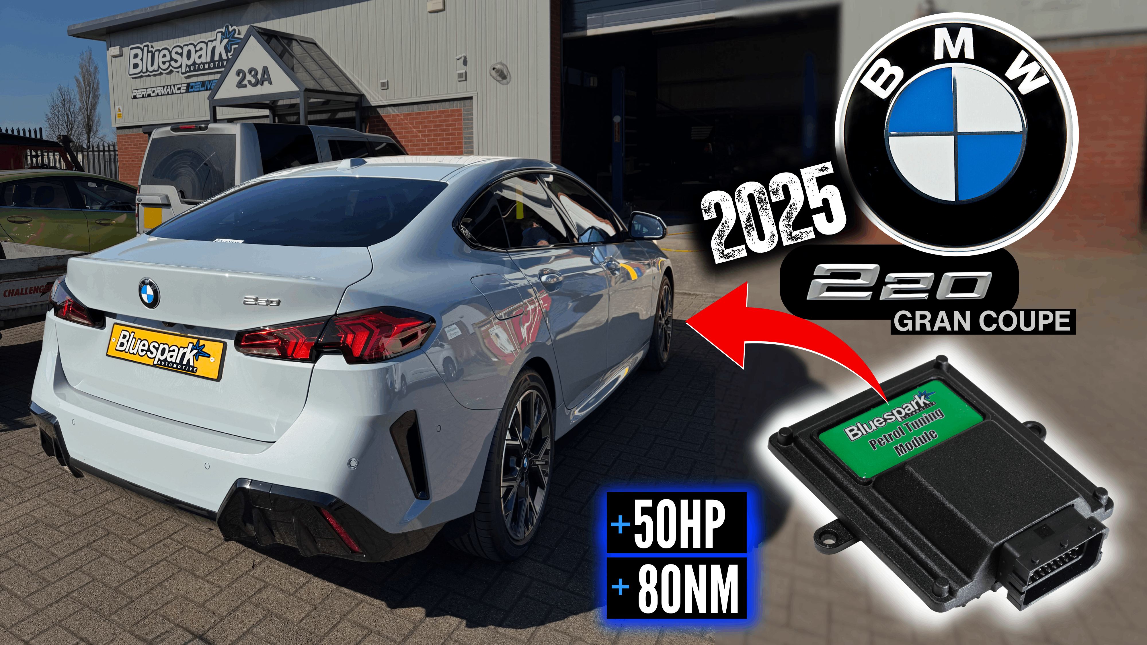 2025 BMW 220 Gran Coupe (F74) - B38 Performance Tuning with Chip Tuning Box