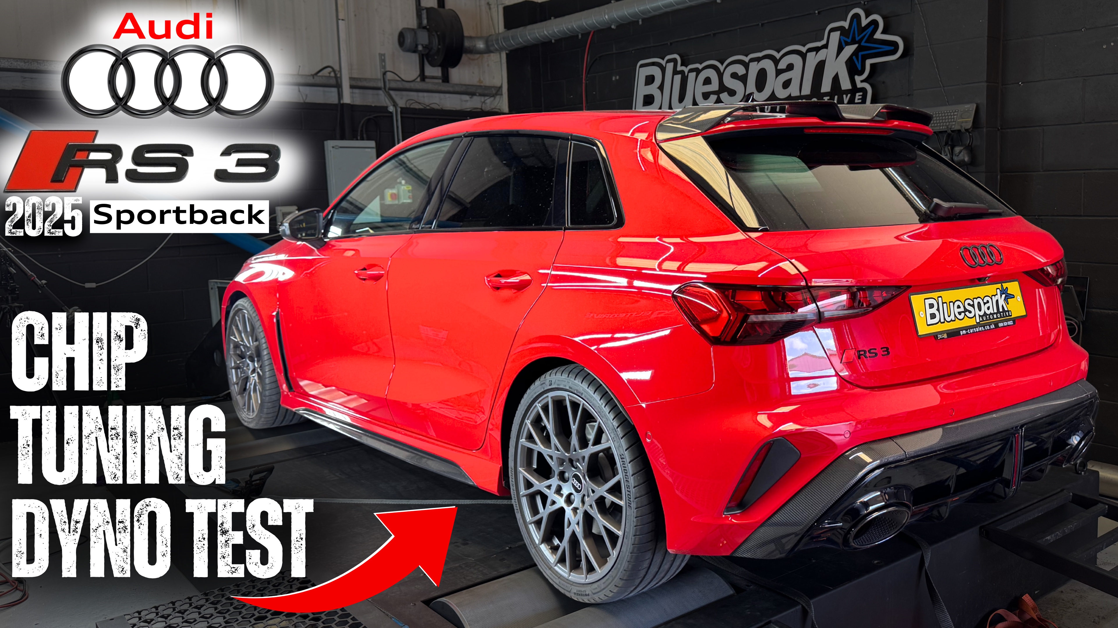 2025 Audi RS3 8Y - Locked ECU Dyno Test - 2.5 TFSI Performance Tuning