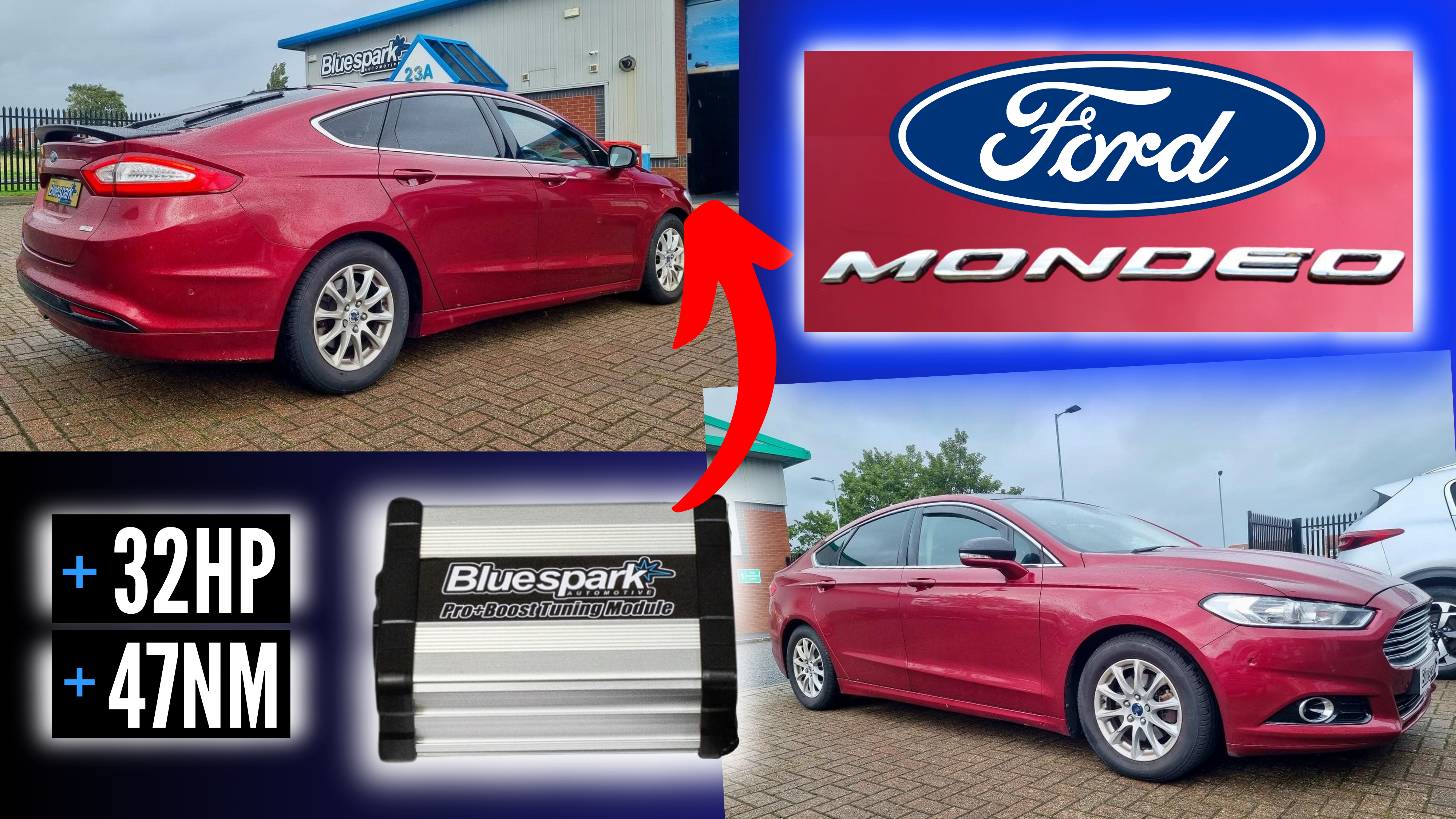 Ford Mondeo 1.5 TDCI - 120hp Performance Tuning with Chip Tuning Box