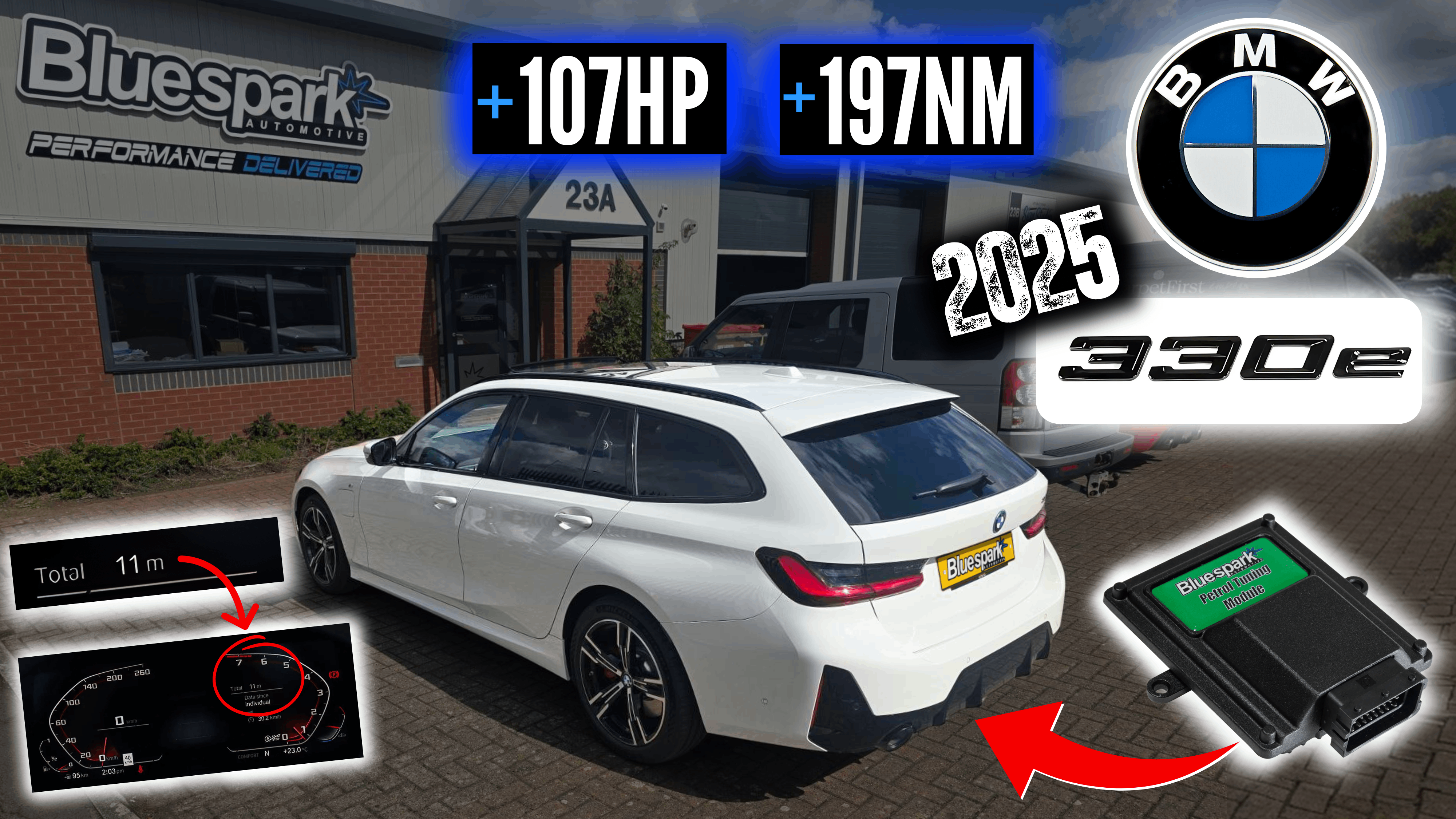 2025 BMW 330e (G21) - B48 Performance Tuning with Chip Tuning Box