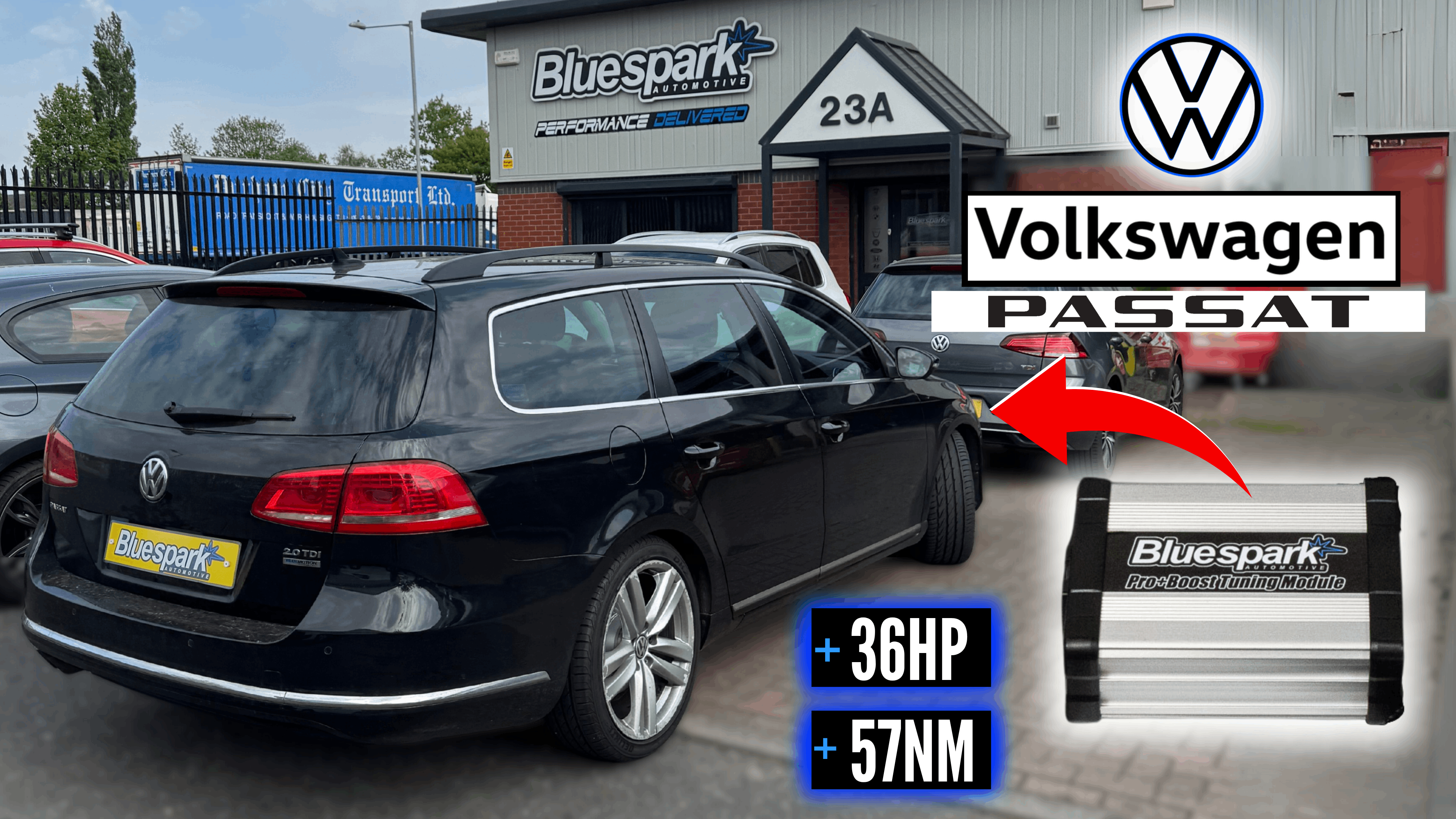 VW Passat 2.0 TDI 2014 - Performance Tuning with Chip Tuning Box