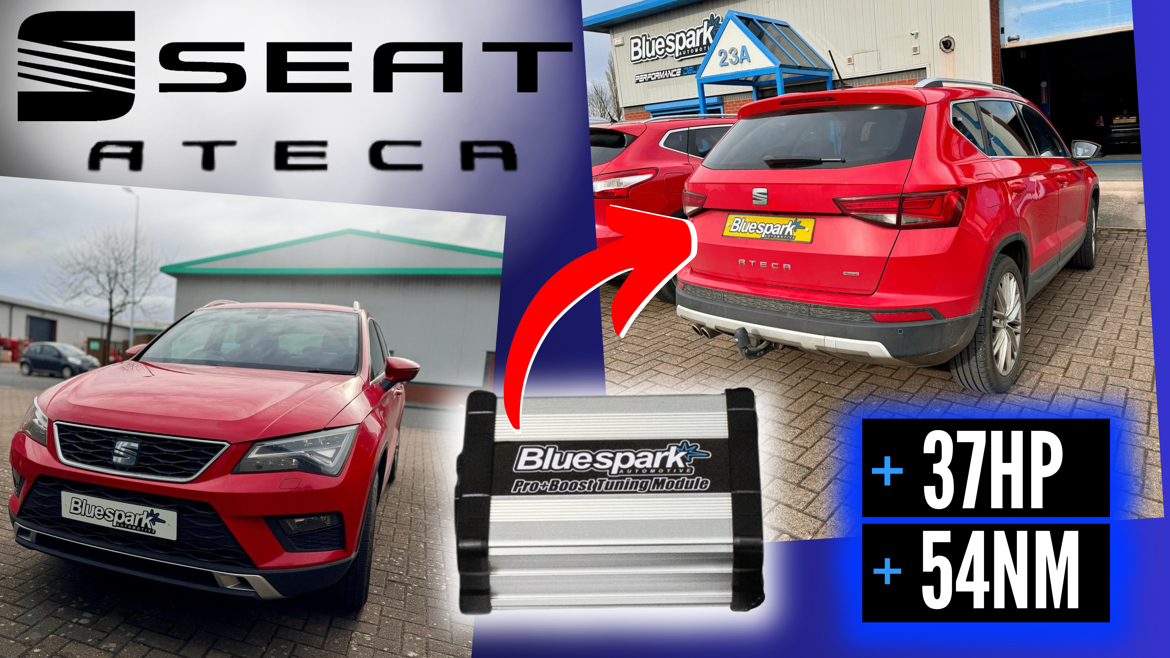 SEAT Ateca 2.0 TDI 4Drive - 150hp Performance Tuning with Chip Tuning Box