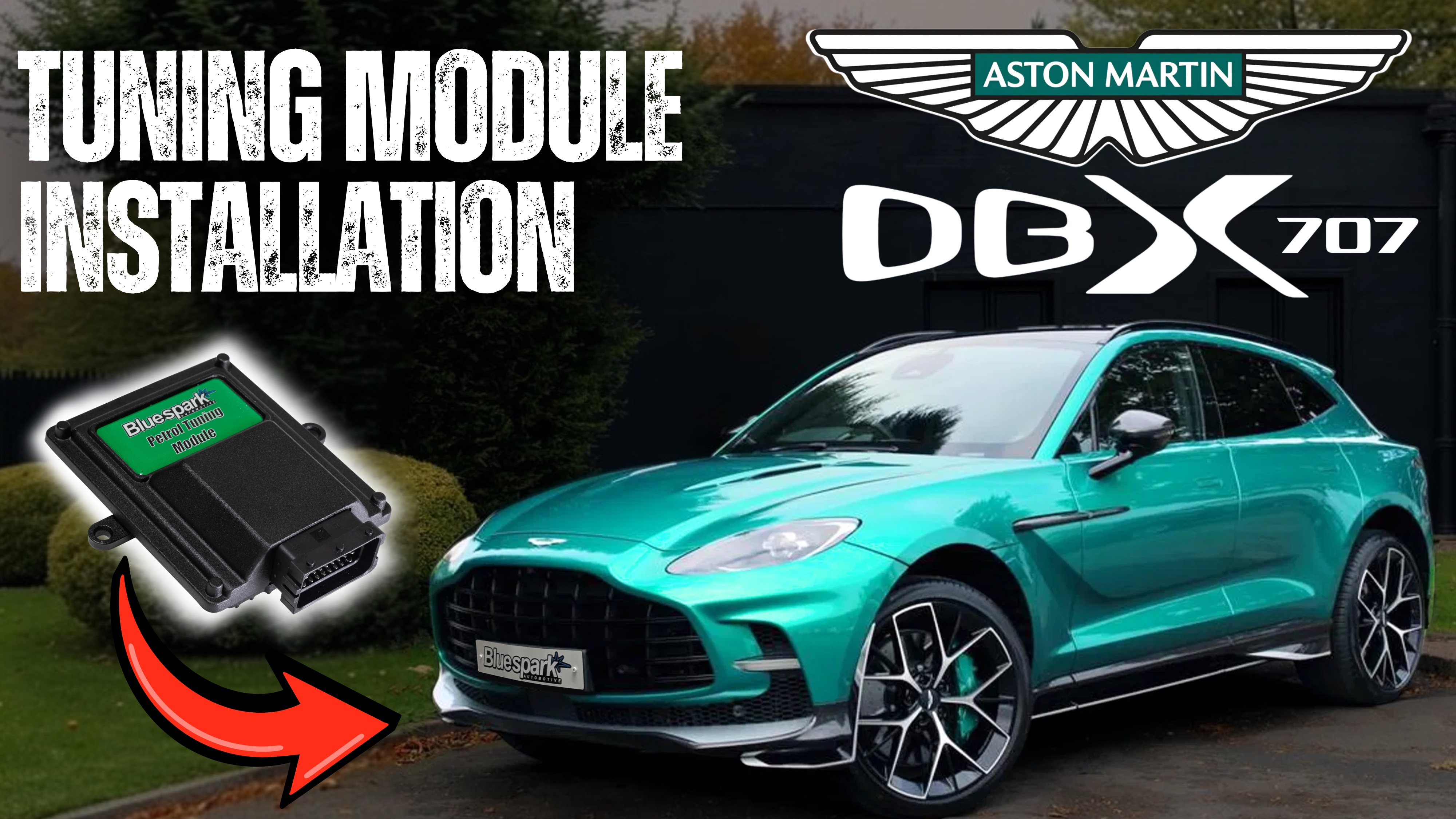 2025 Aston Martin DBX 707 4.0 V8 Chip Tuning Box Installation 