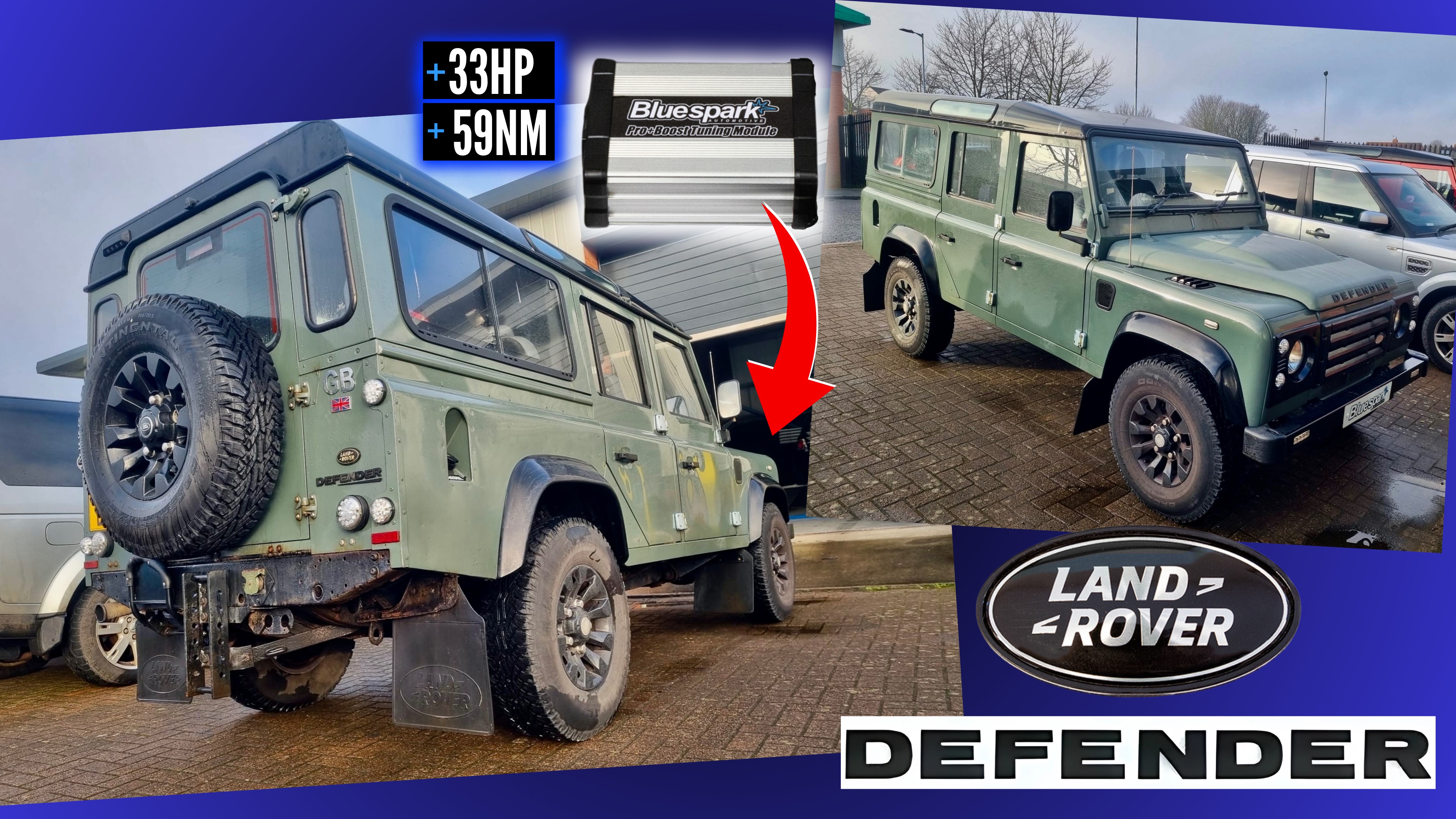 Land Rover Defender 2.4 TD4 - Performance Tuning with Chip Tuning Box