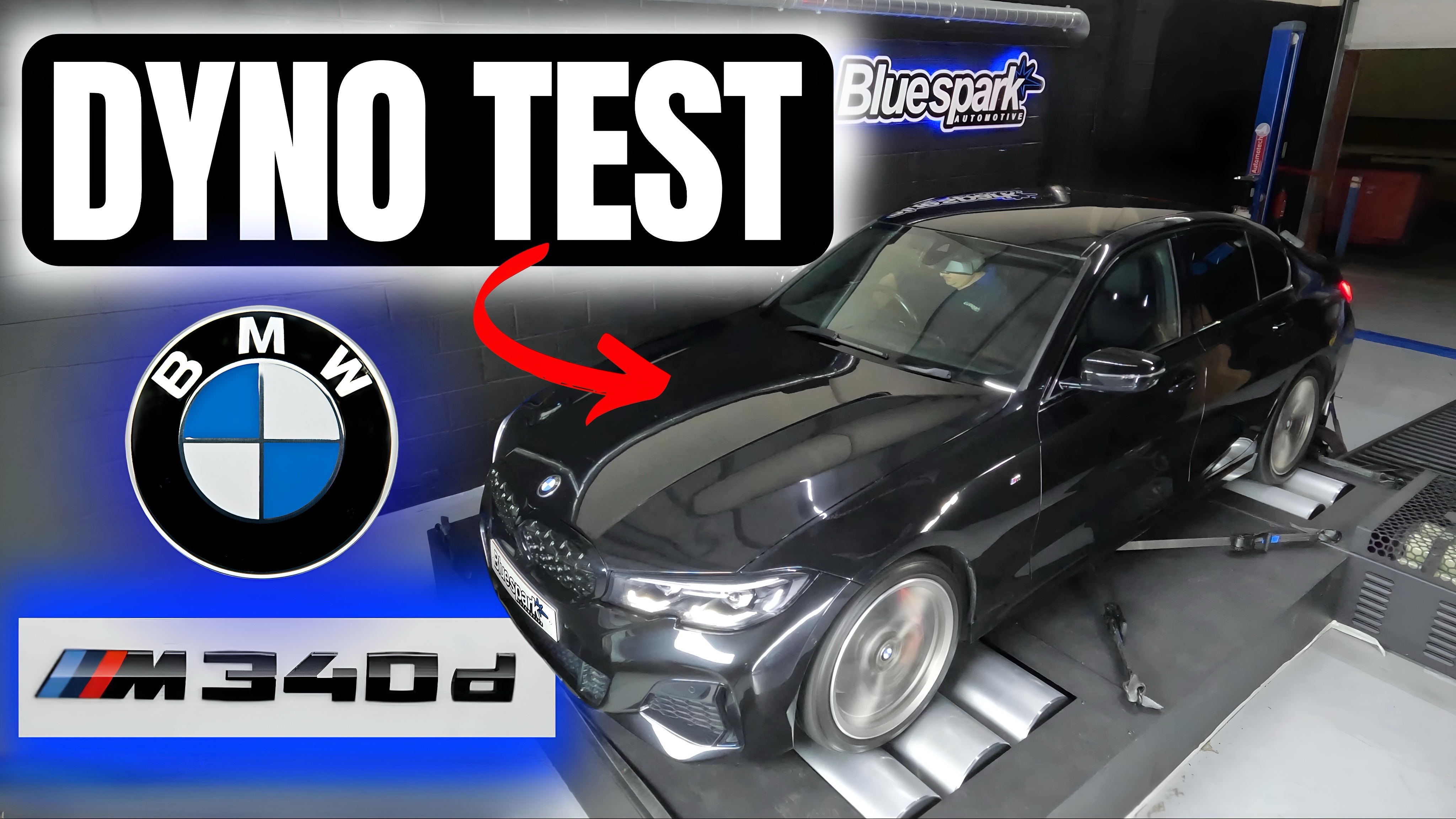BMW M340d 3.0 B57 xDrive Dyno Test - 335bhp Performance Tuning