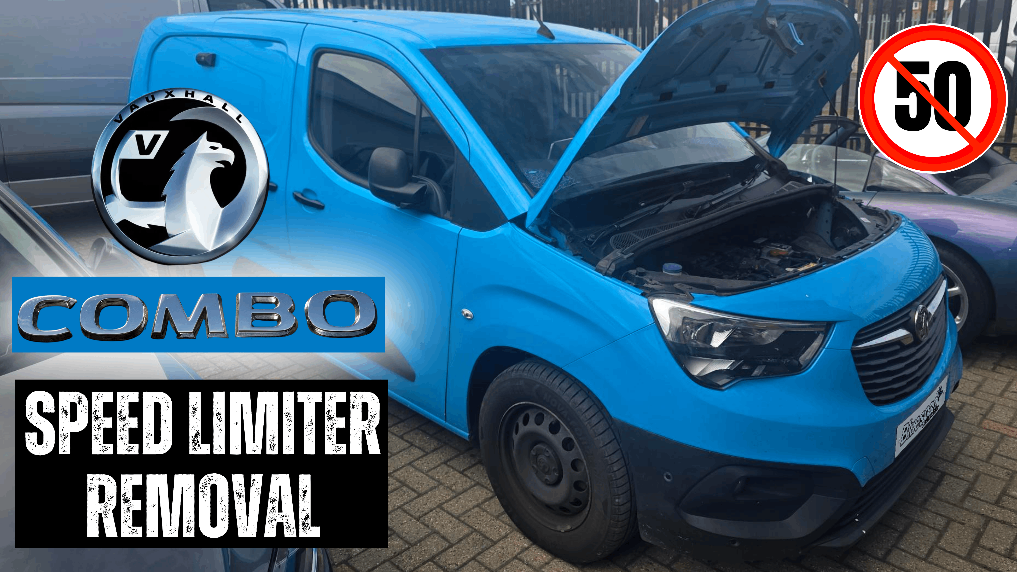 Vauxhall Combo 2019 75hp - Speed Limiter Removal and ECU Remap