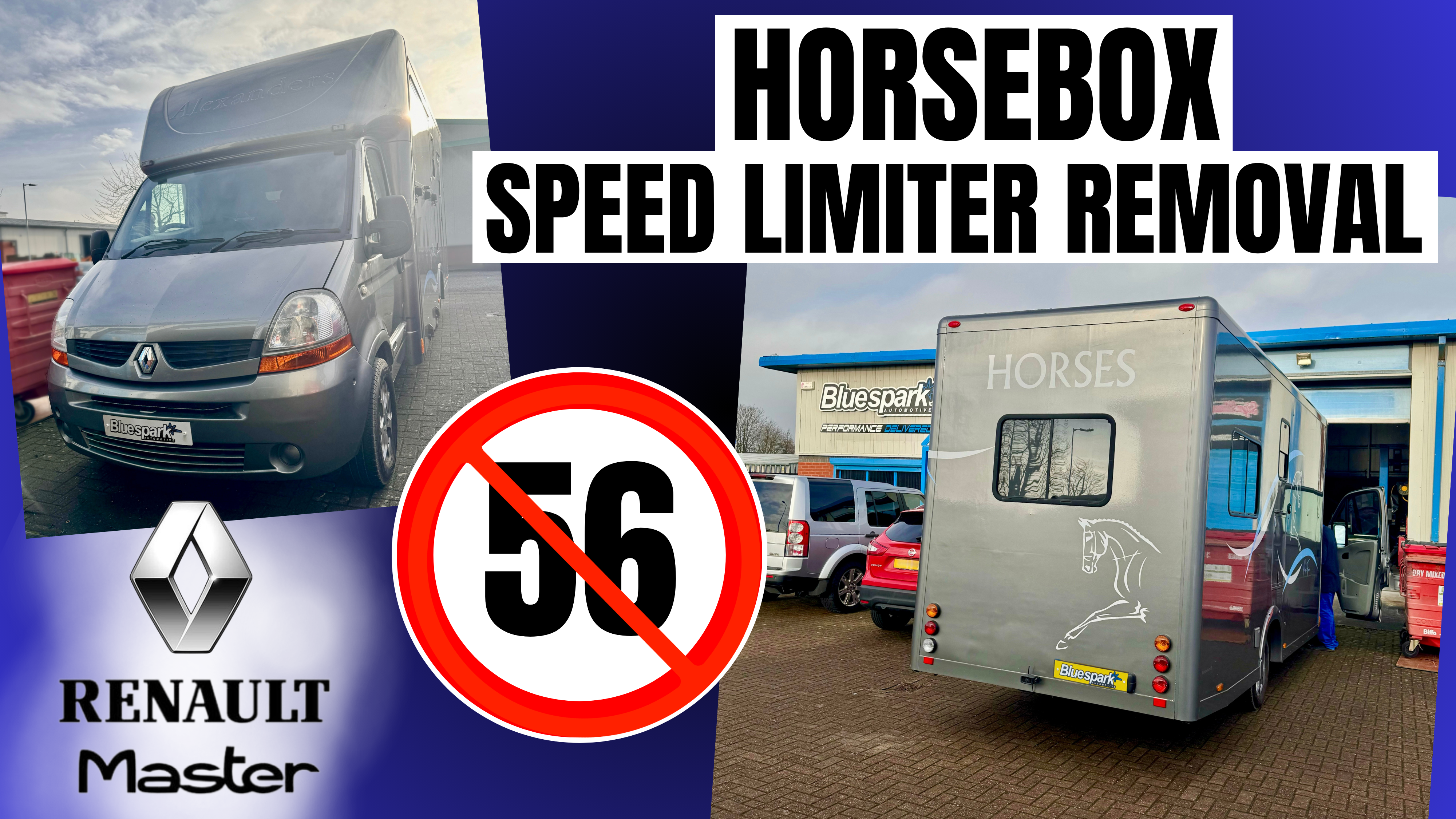 Renault Master LM35 Horsebox - Speed Limiter Removal with Bluespark Tuning