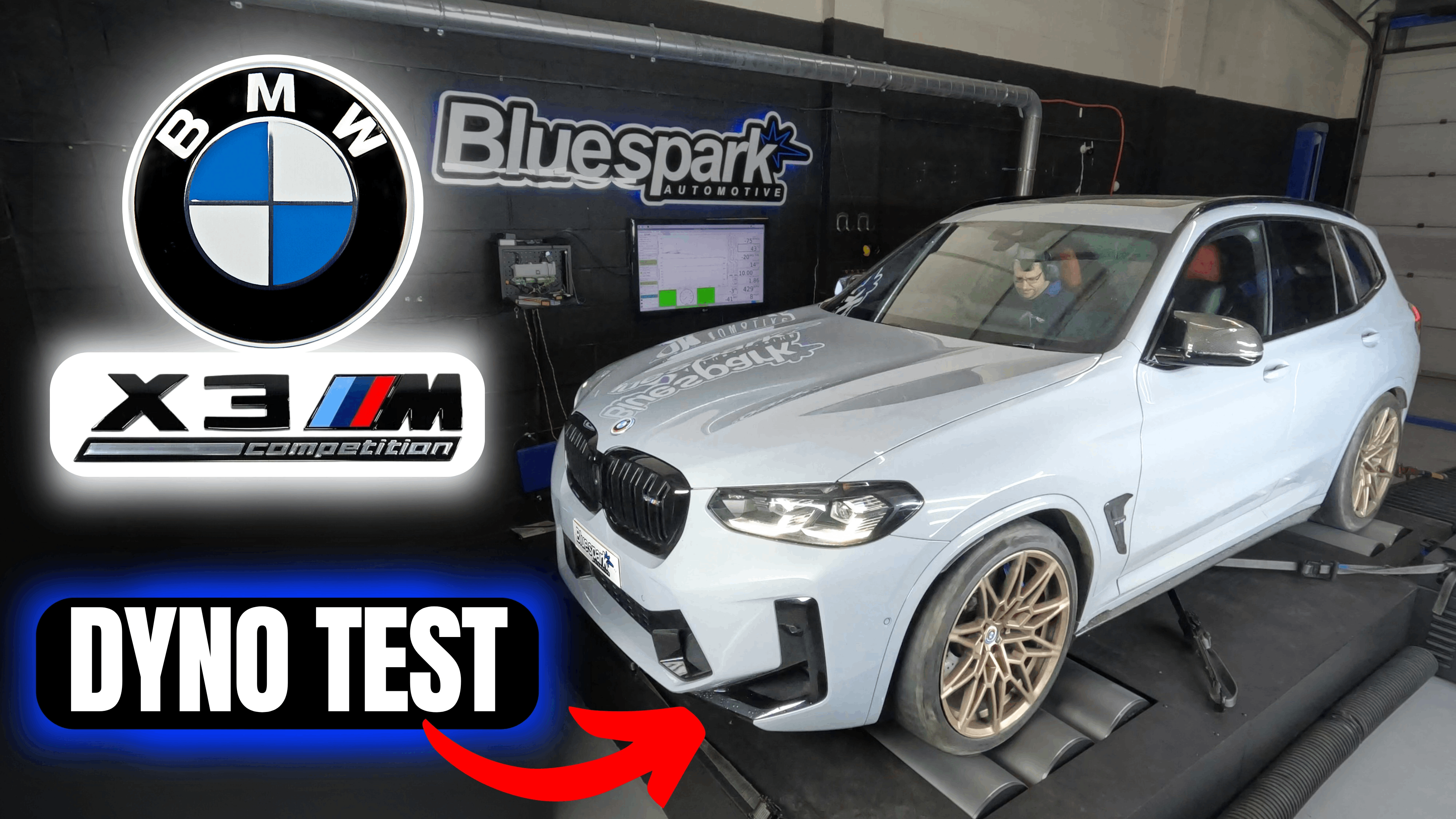 BMW X3M Competition 3.0 S58 Dyno Test - 510hp Performance Tuning