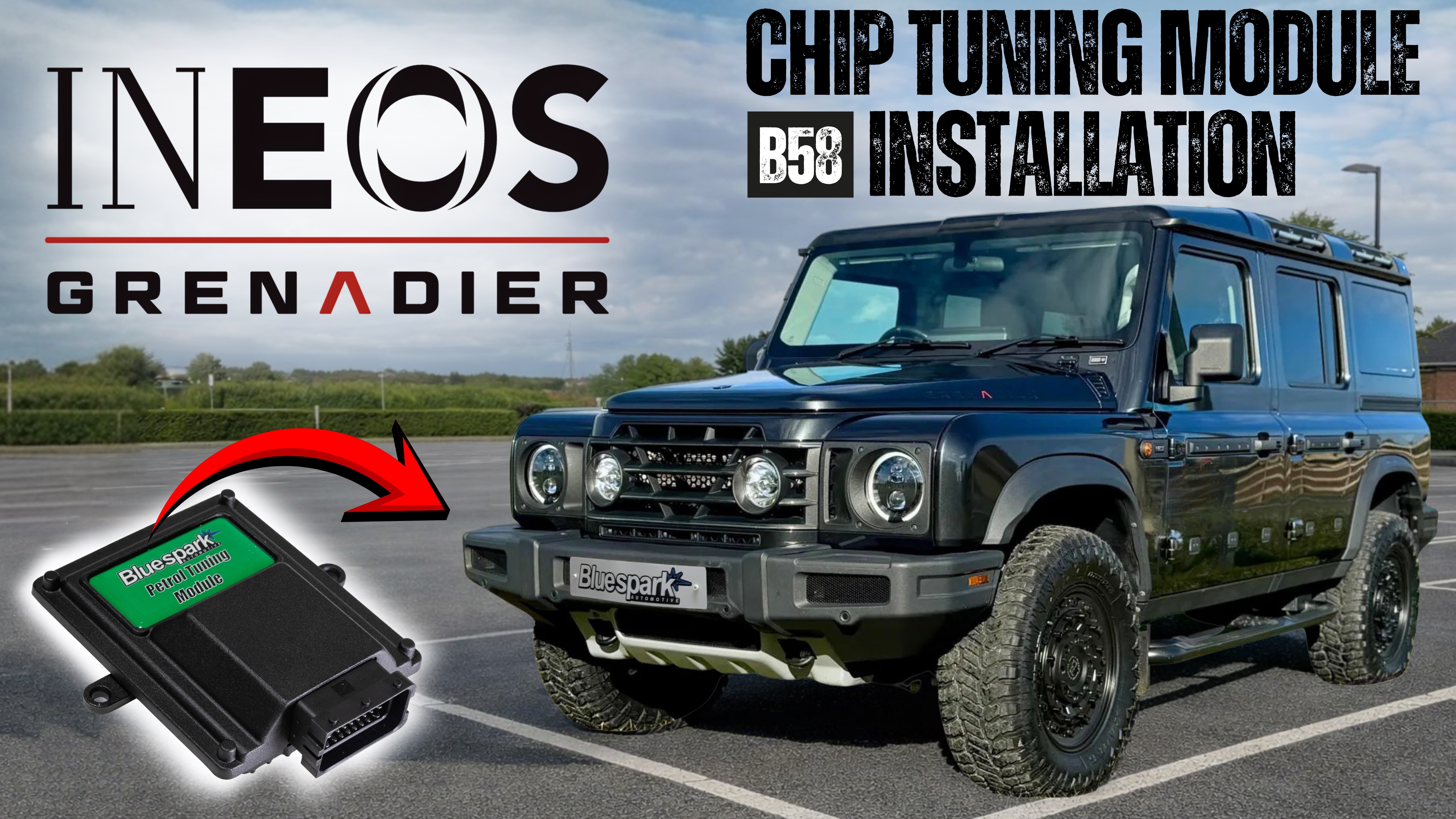 Ineos Grenadier 3.0 B58 Chip Tuning Box Installation