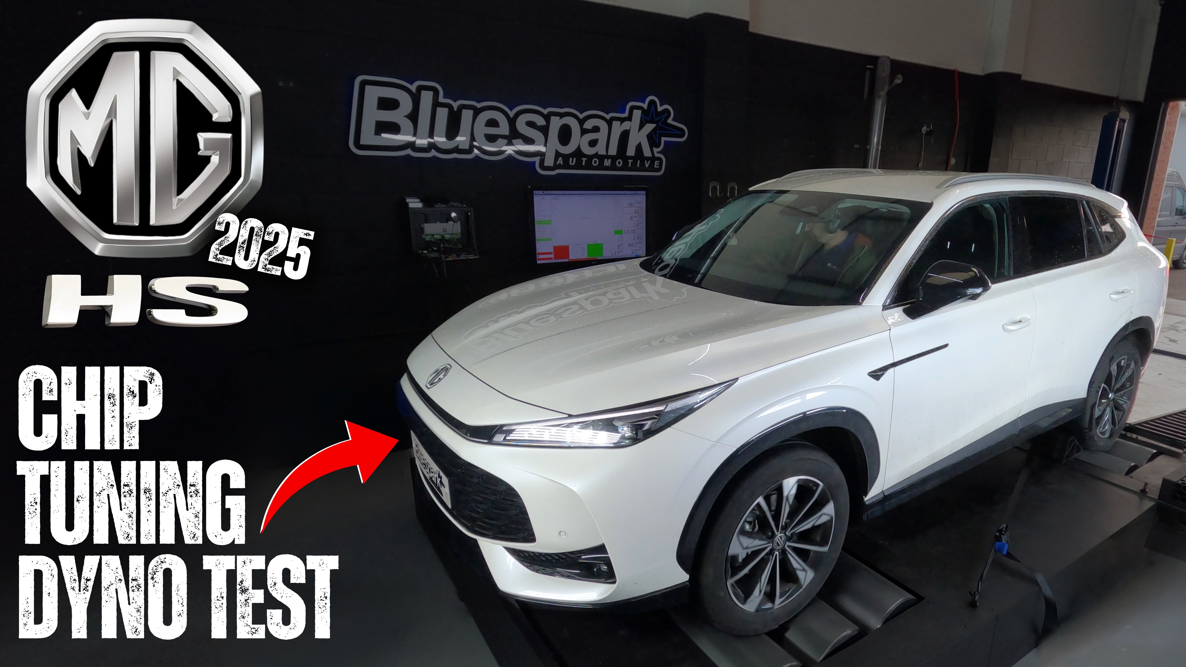 MG HS 2025 Dyno Test – 1.5 Performance Tuning