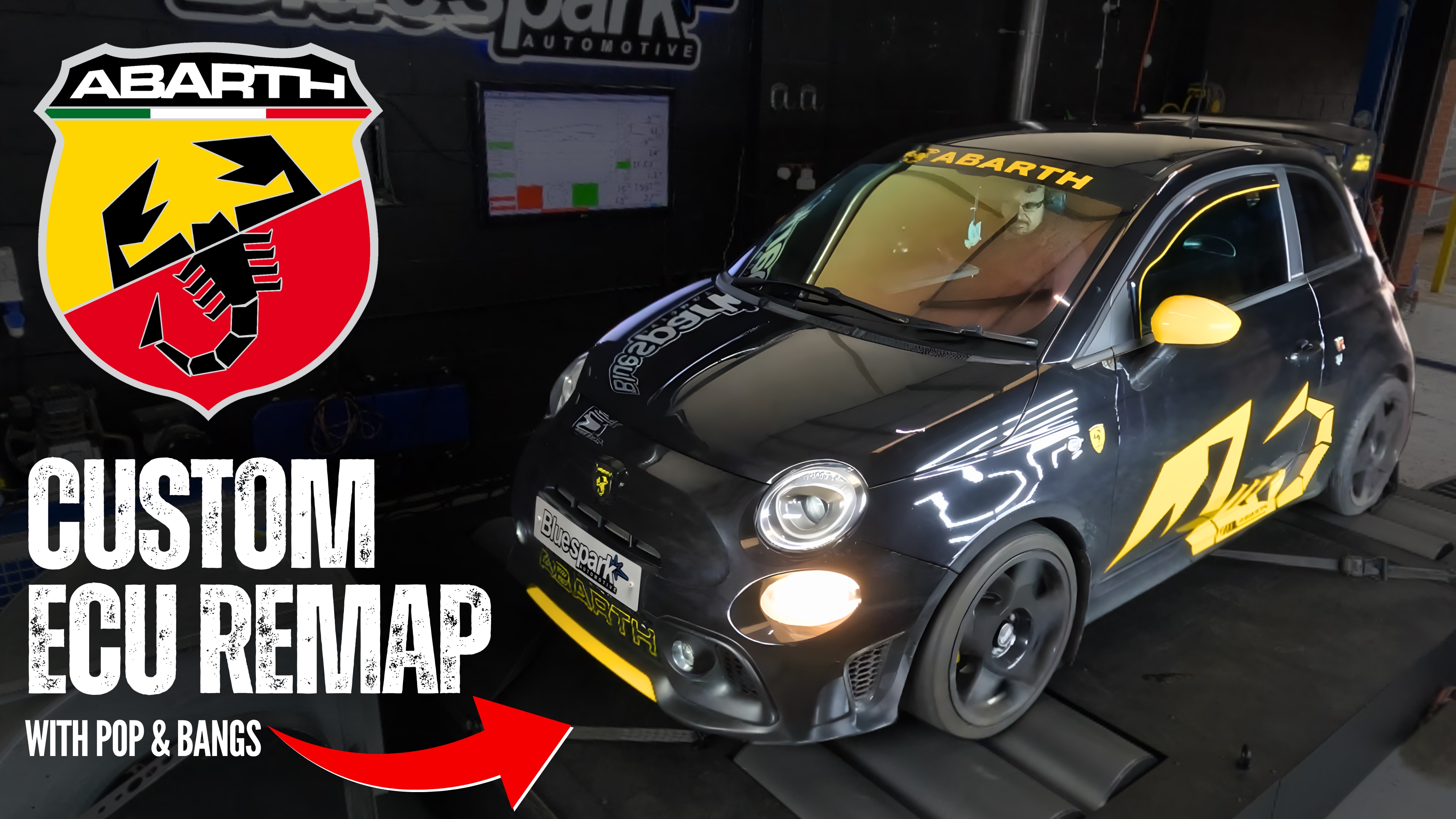 Abarth 595 Trofeo 1.4 T-Jet Custom ECU Remap with Dyno Test