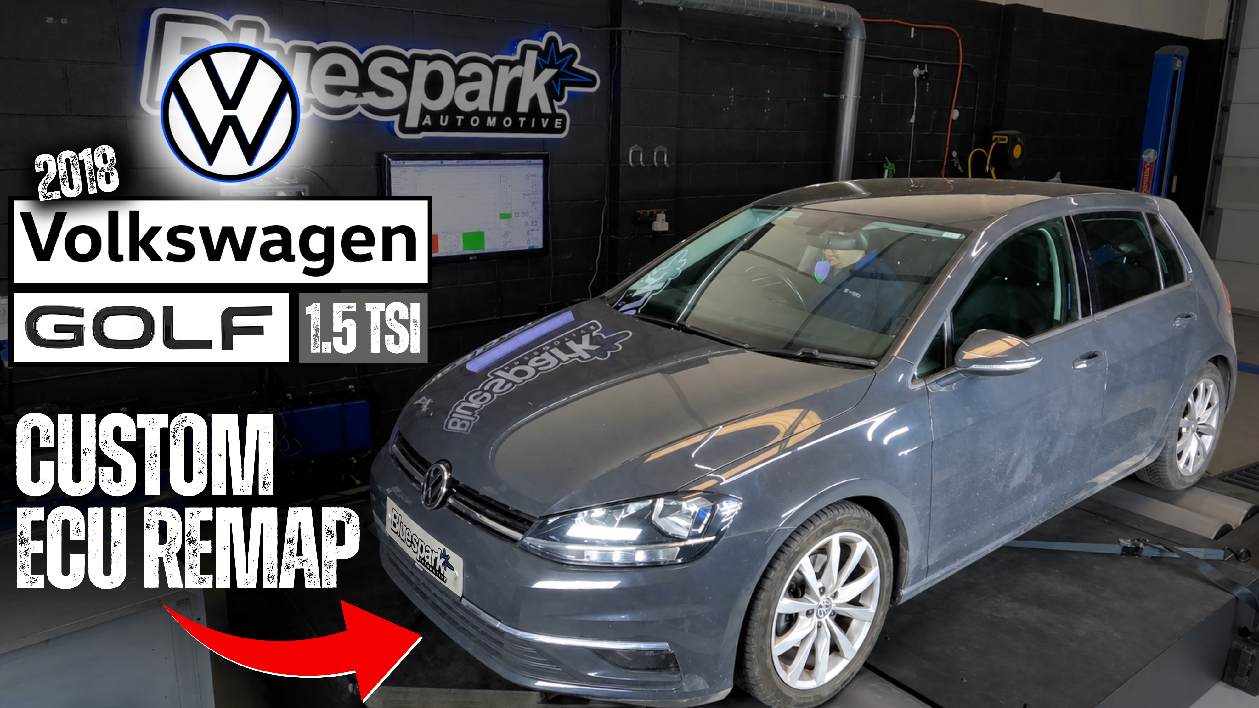 VW Golf MK7.5 (2018) 1.5 TSI - Custom ECU Remap with Dyno Test