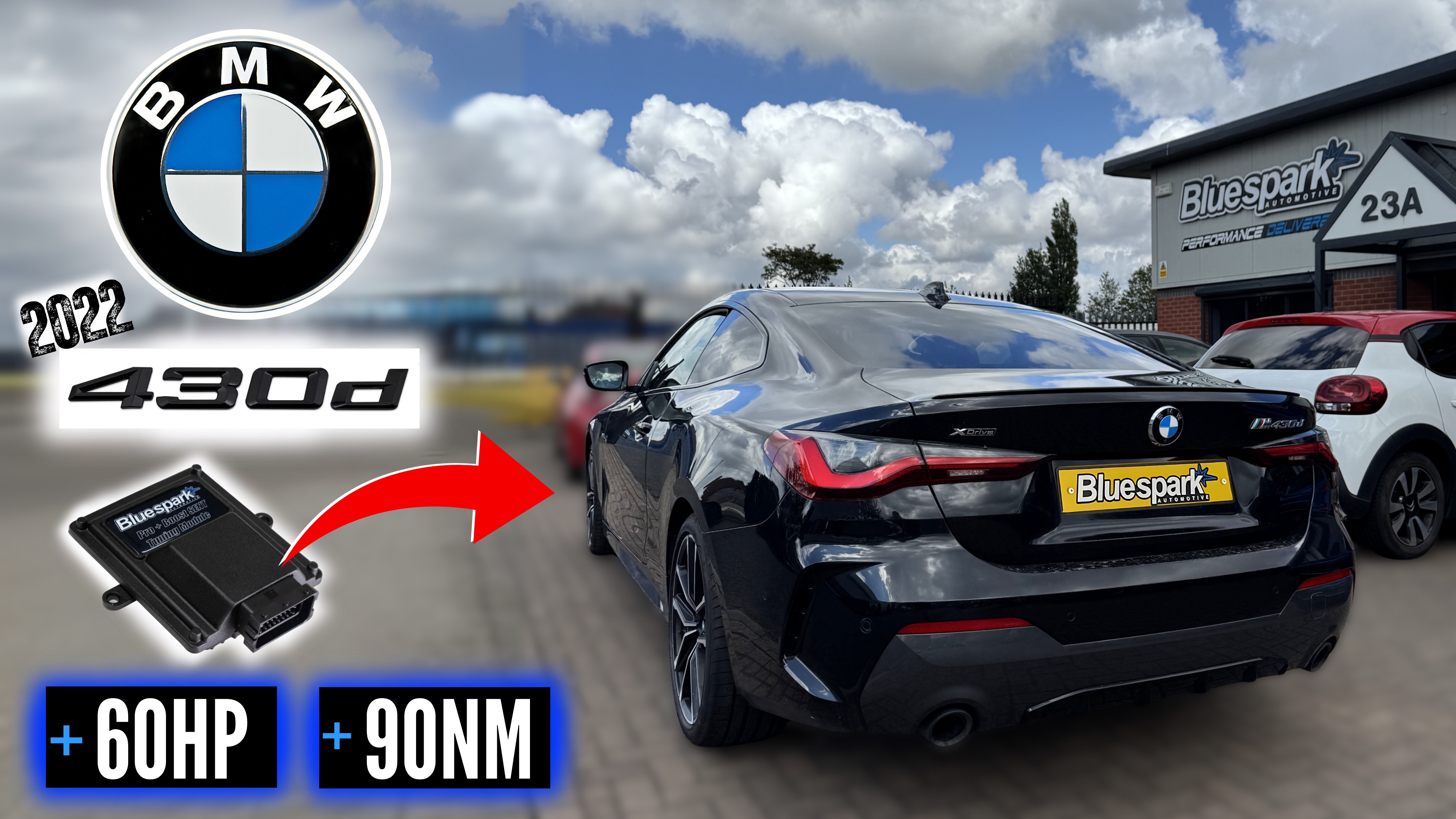 2022 BMW 430d (G22) - B57 Performance Tuning with Chip Tuning Box