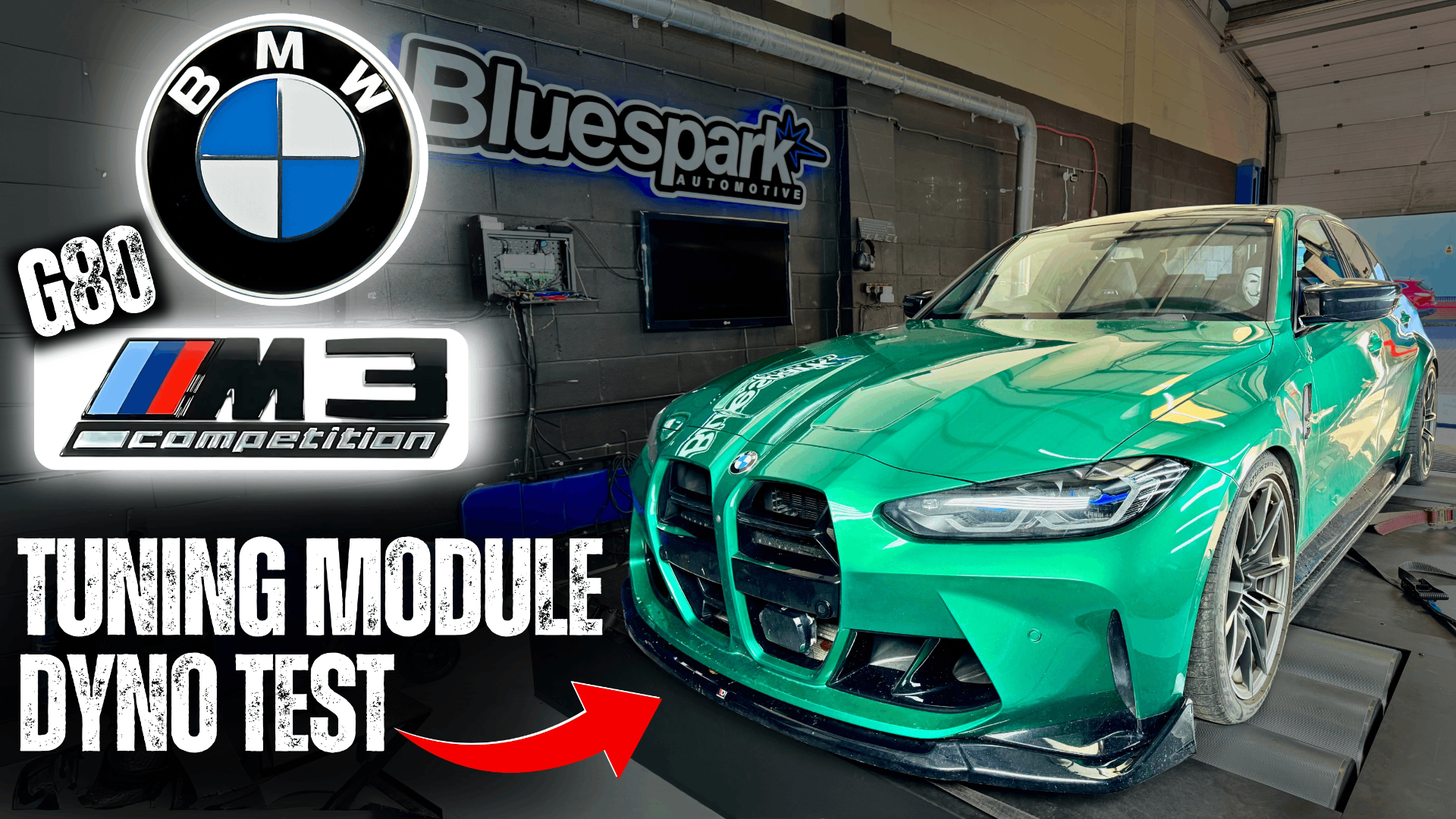 BMW G80 M3 Competition 2021 - Locked ECU Dyno Test - S58 510hp ...