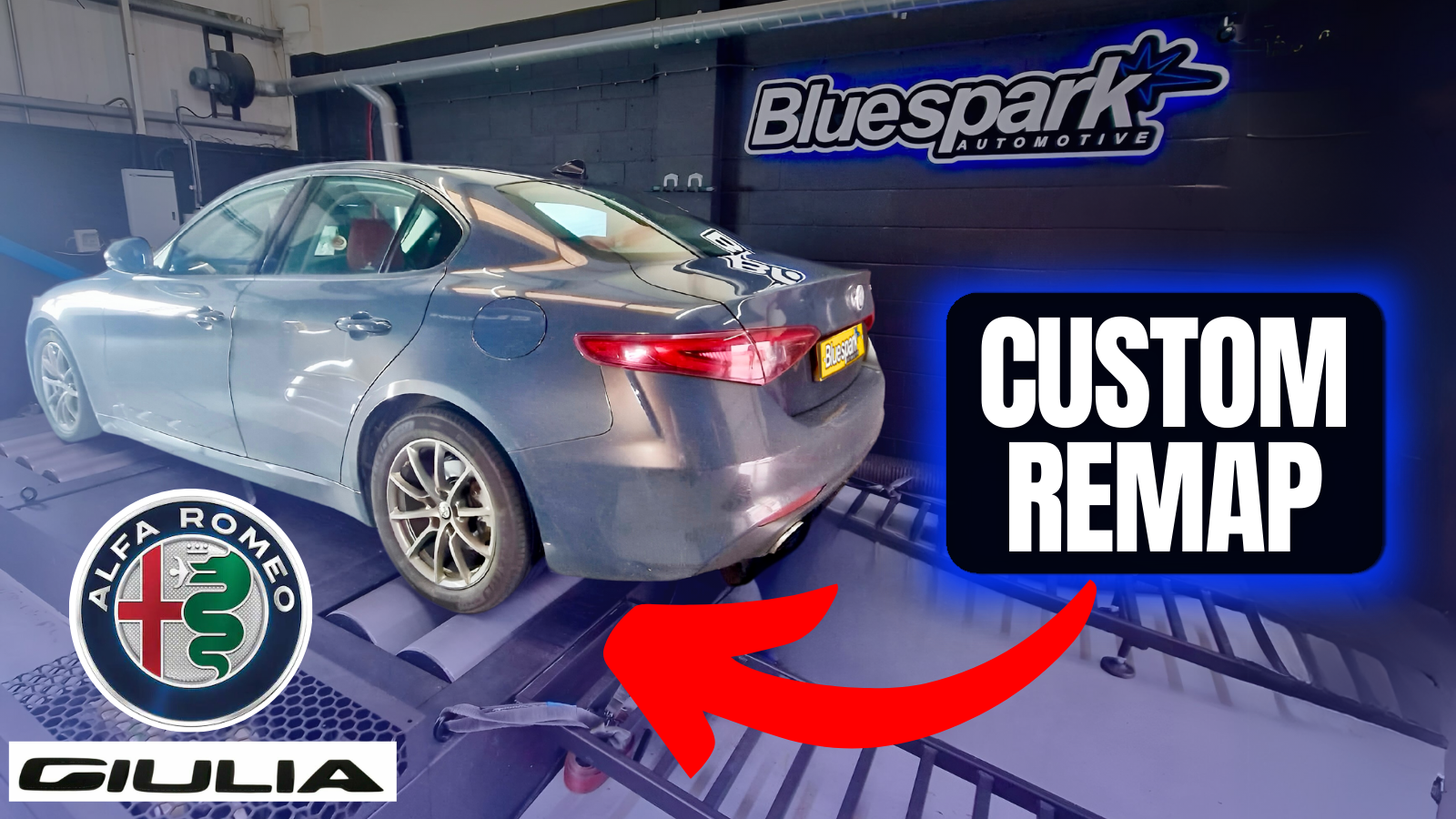 Alfa Romeo Giulia 2.0 Turbo 200ps 330Nm ECU Remap and Dyno testing