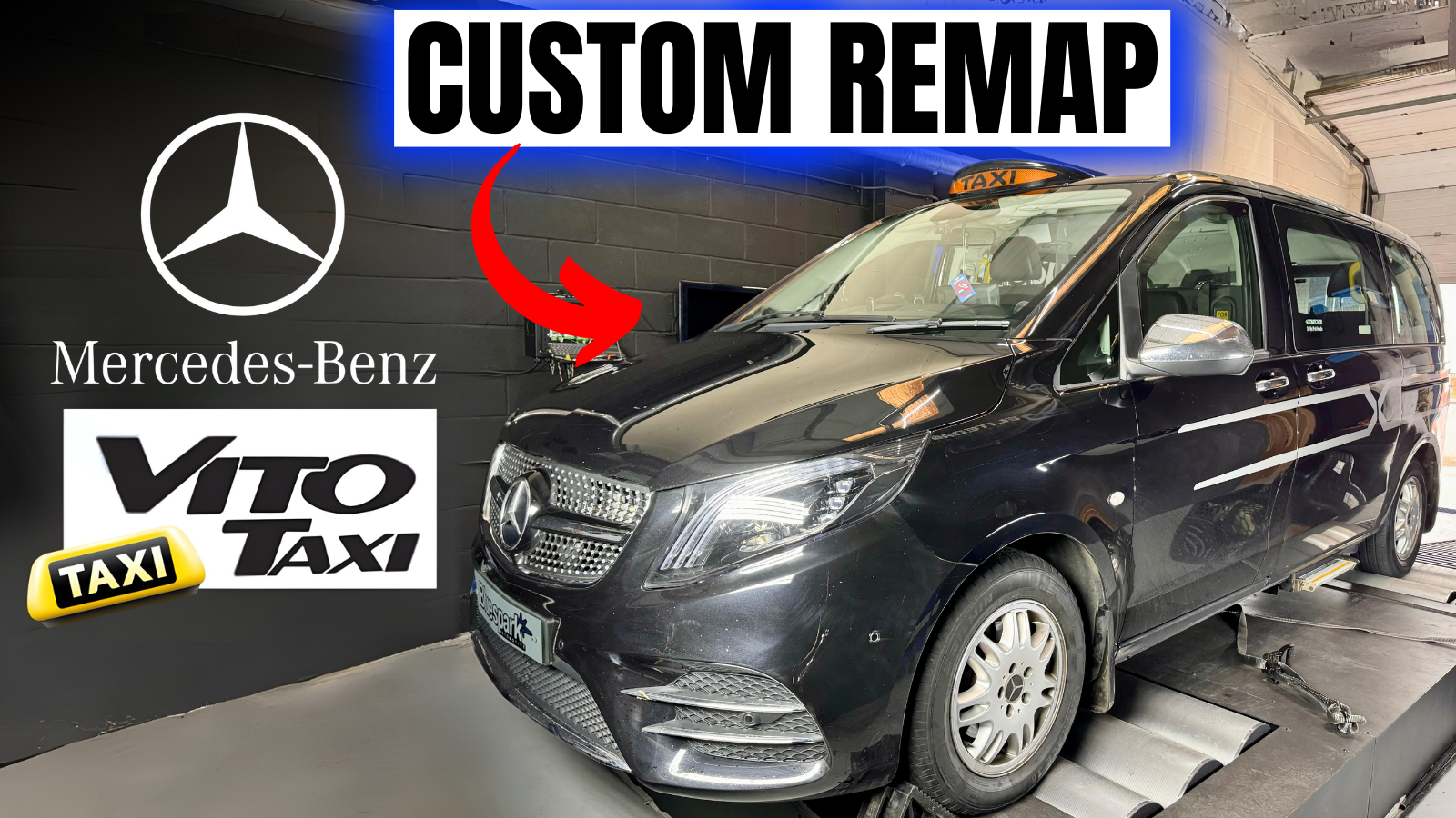 Mercedes Vito 114 CDI 2.1 Taxi - Custom ECU Remap with Dyno Test
