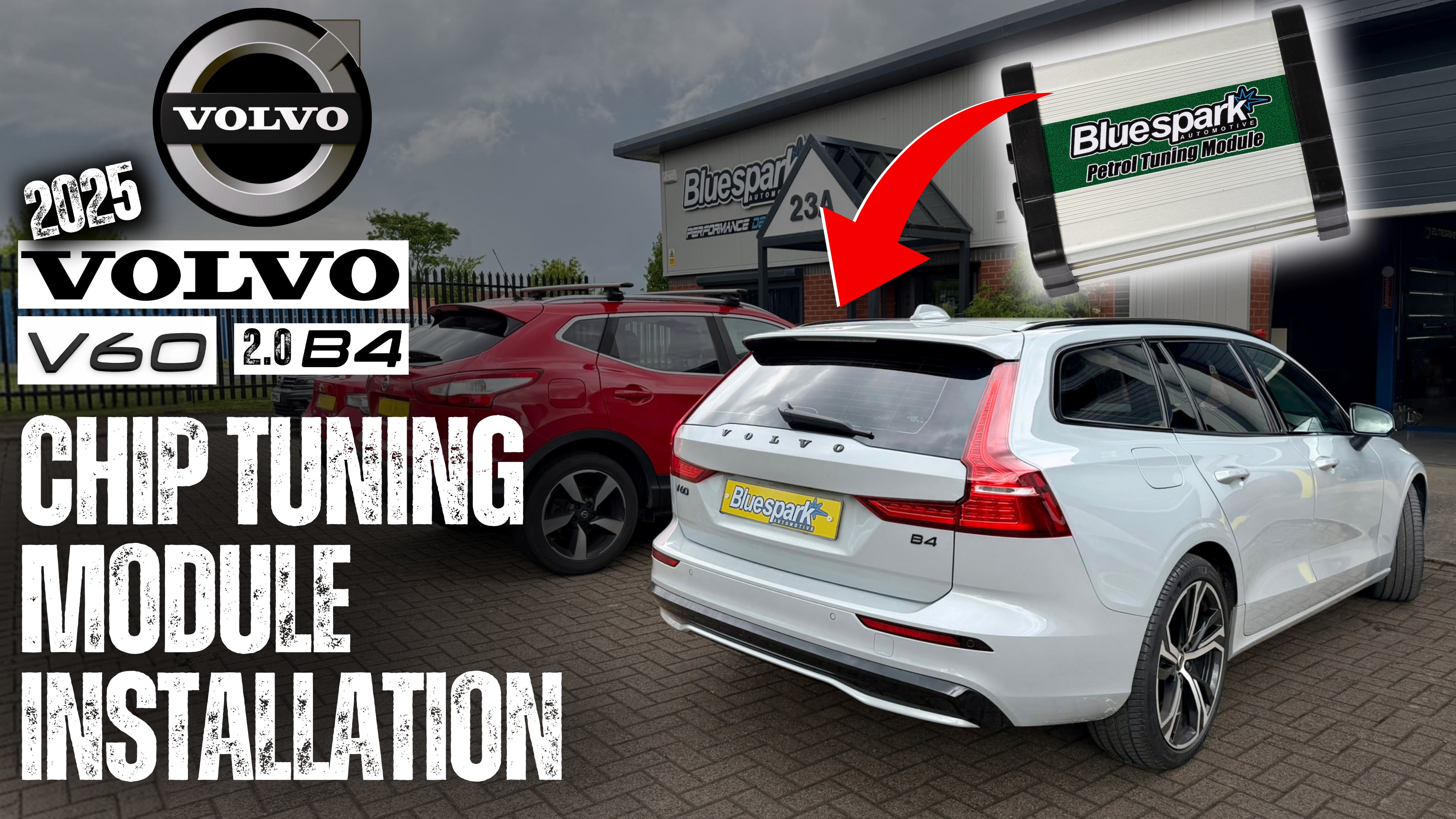 Volvo V60 (2025) 2.0 B4 Chip Tuning Box Installation 
