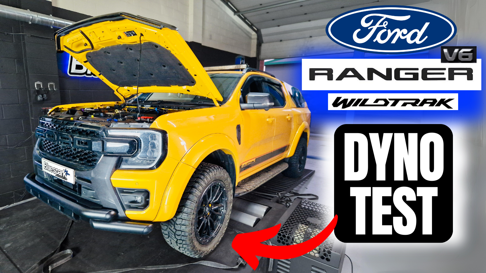 Ford Ranger Wildtrak 3.0 V6 EcoBlue Dyno Test - 240hp Performance Tuning
