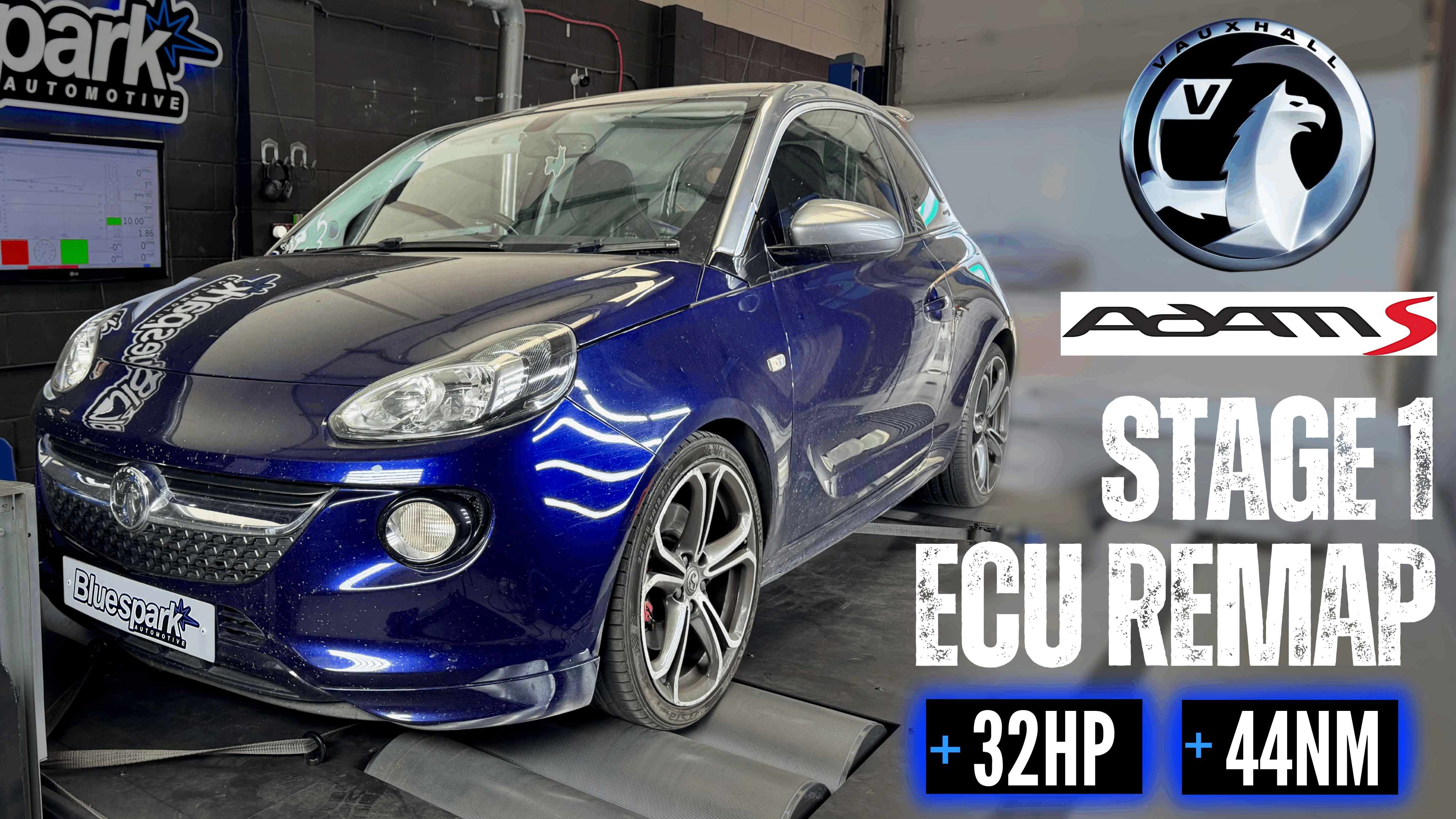 Vauxhall Adam S 1.4 150hp - Custom ECU Remap