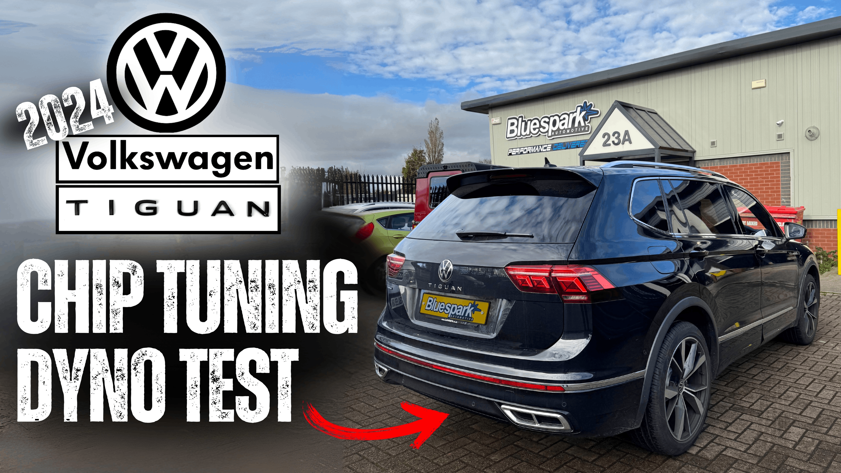 VW Tiguan Allspace 1.5 TSI 2024 - Locked ECU Dyno Test - 150hp Performance Tuning