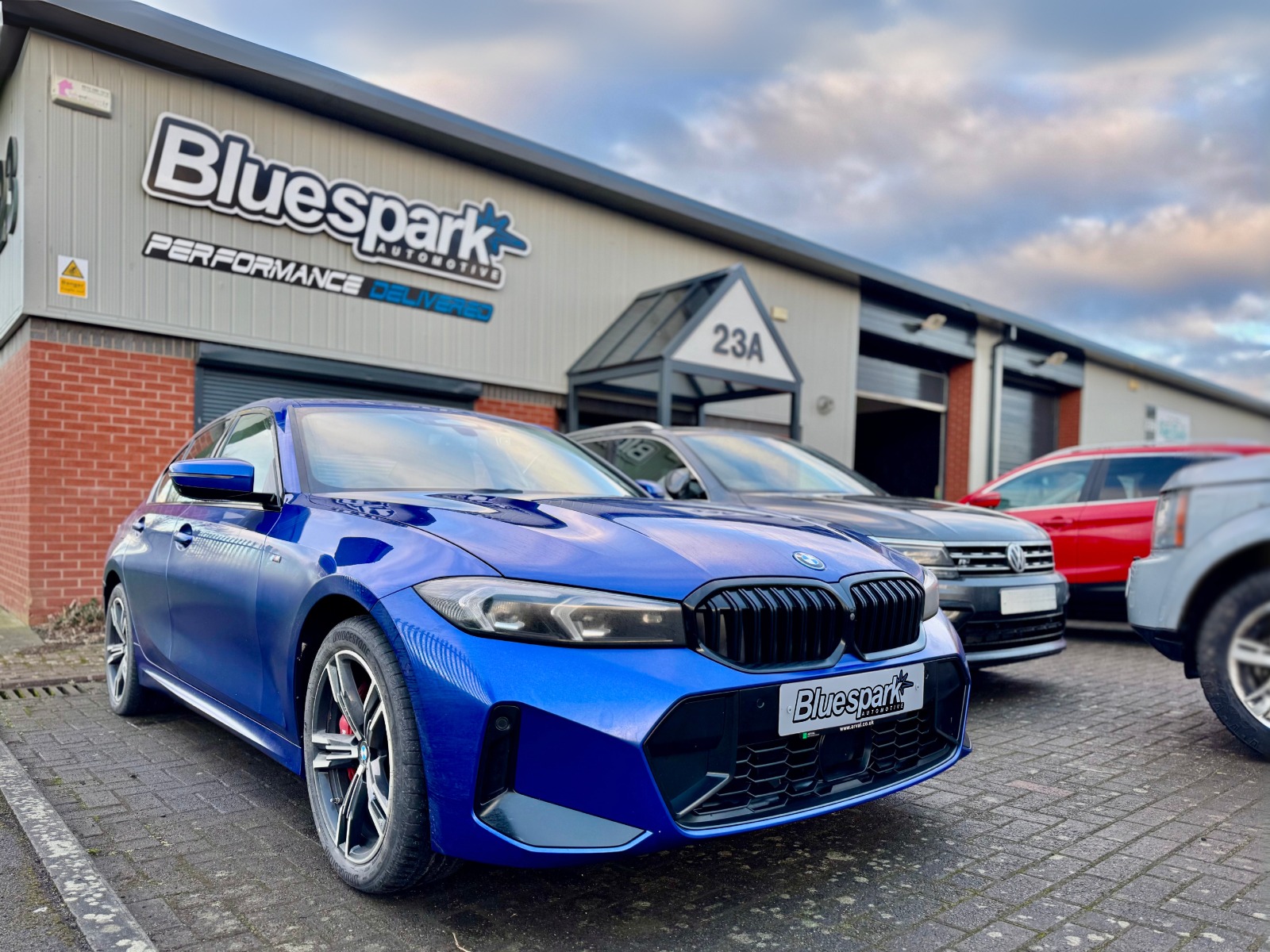 BMW G20 330e on the Bluespark dyno