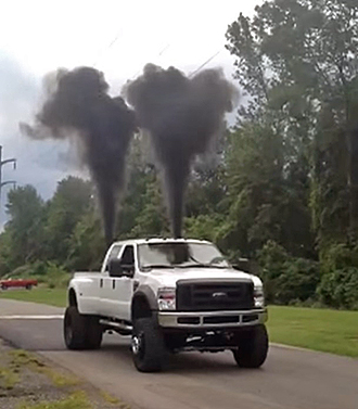 Smoke From Truck